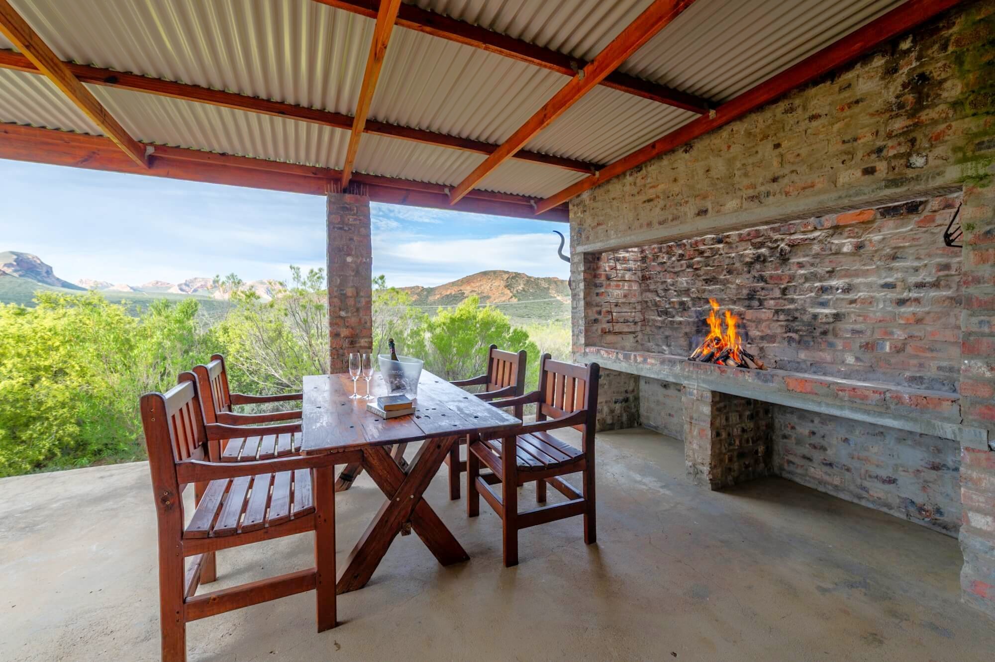 Kudu Chalet Veranda Kudu Chalet Veranda 1