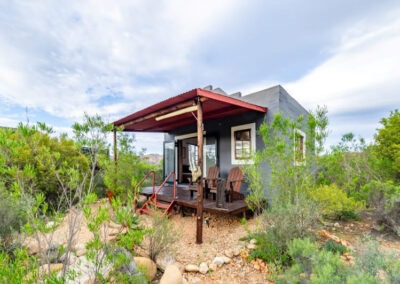 Oryx Chalet 7 Self-catering Oryx Chalet's nestled on a hillside.