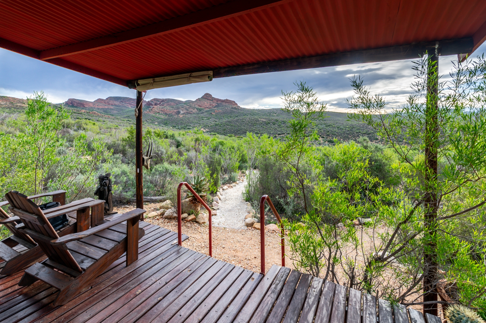 Oryx Chalet Veranda Oryx Chalet Veranda