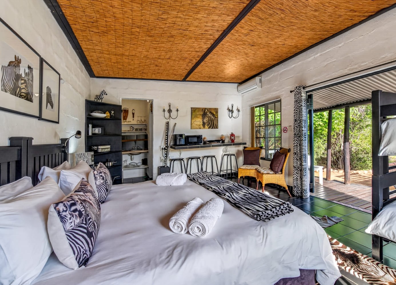 Zebra Chalet Feature Zebra Chalet Feature